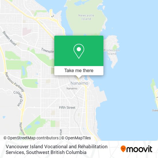 Vancouver Island Vocational and Réhabilitation Services plan