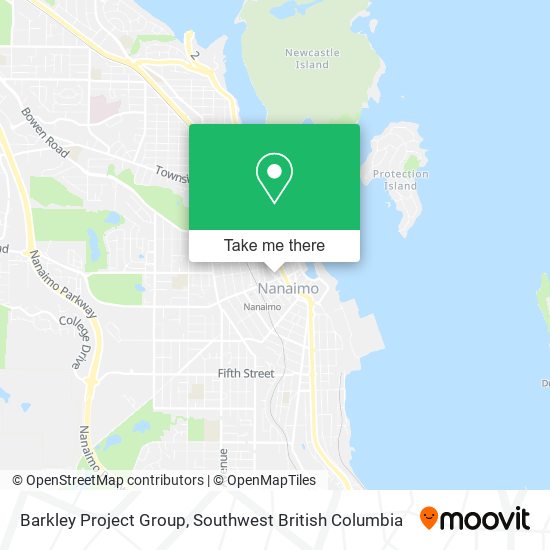 Barkley Project Group map