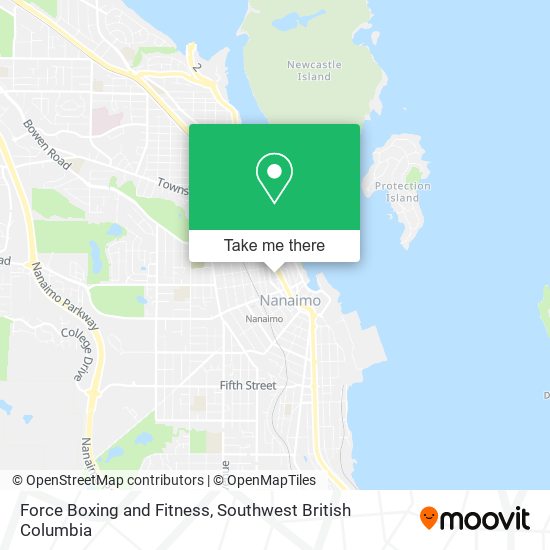 Force Boxing and Fitness map