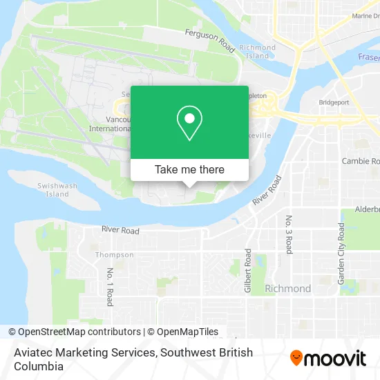 Aviatec Marketing Services map