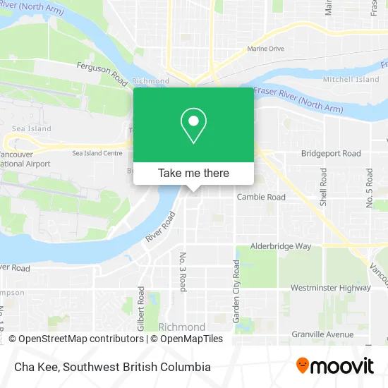 Cha Kee map