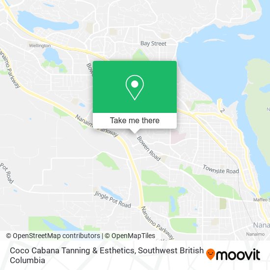 Coco Cabana Tanning & Esthetics map