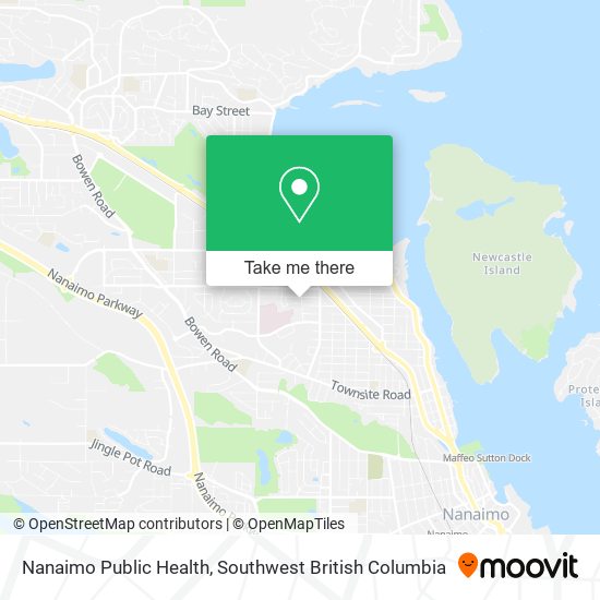Nanaimo Public Health map
