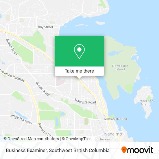 Business Examiner map