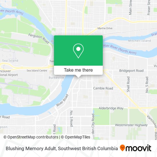 Blushing Memory Adult map