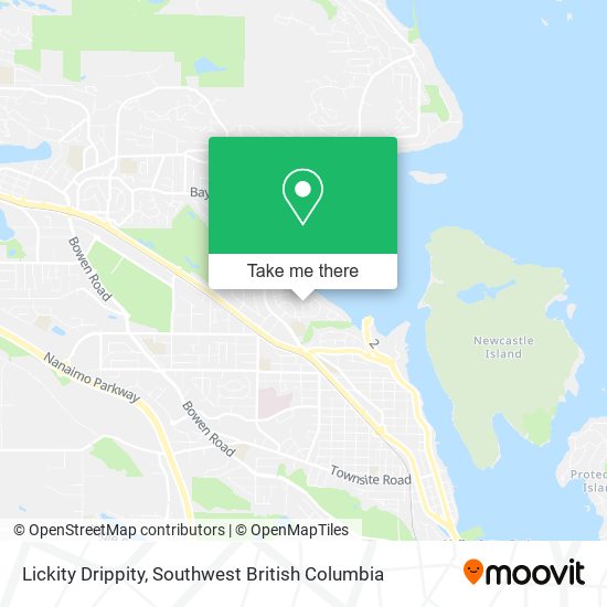 Lickity Drippity map