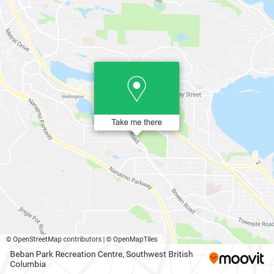 Beban Park Recreation Centre map