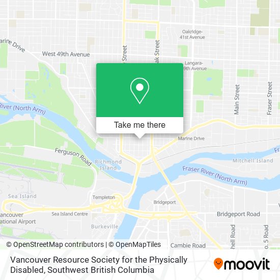 Vancouver Resource Society for the Physically Disabled plan