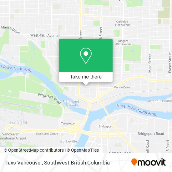 Iaxs Vancouver map