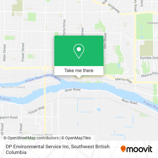 DP Environmental Service Inc map