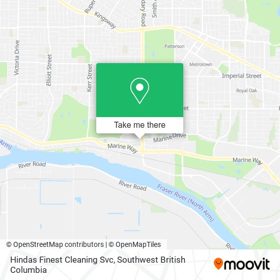 Hindas Finest Cleaning Svc map