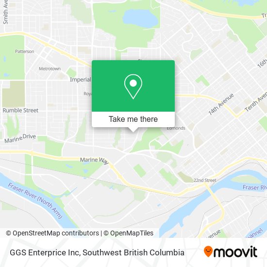 GGS Enterprice Inc map