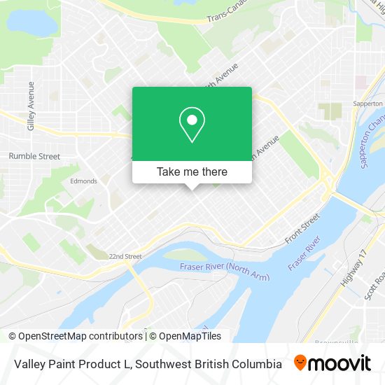Valley Paint Product L map