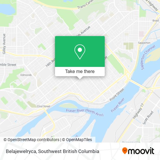 Belajewelryca map