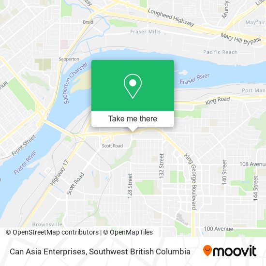 Can Asia Enterprises map
