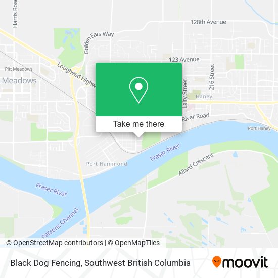 Black Dog Fencing plan