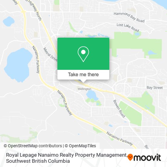 Royal Lepage Nanaimo Realty Property Management map