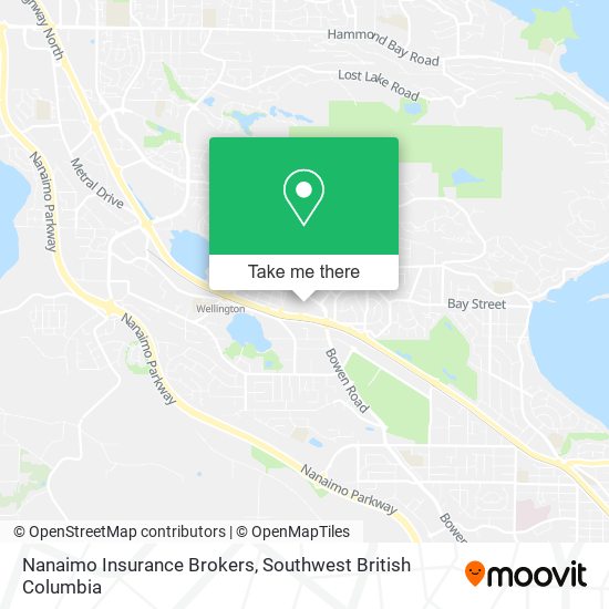 Nanaimo Insurance Brokers map