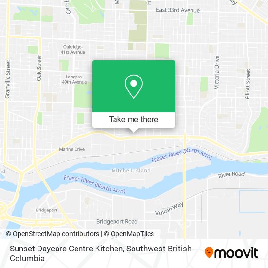 Sunset Daycare Centre Kitchen map