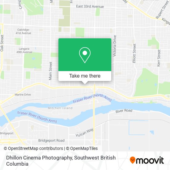 Dhillon Cinema Photography map