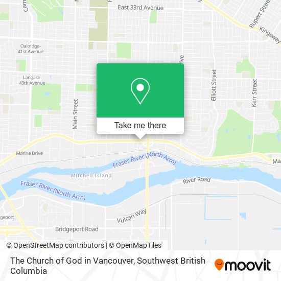The Church of God in Vancouver plan