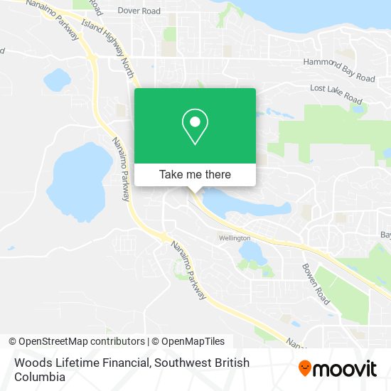 Woods Lifetime Financial map