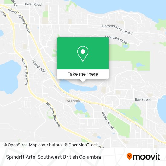Spindrft Arts map