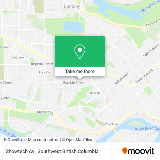 Showtech Avl plan