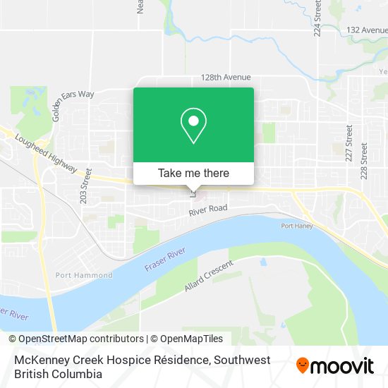 McKenney Creek Hospice Résidence map