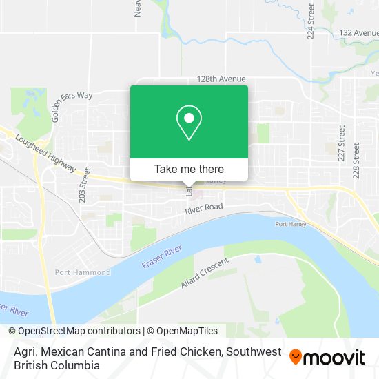 Agri. Mexican Cantina and Fried Chicken map