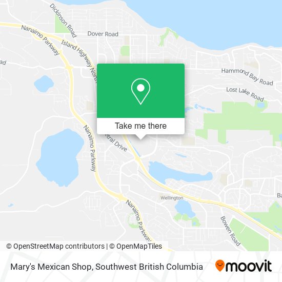Mary's Mexican Shop map