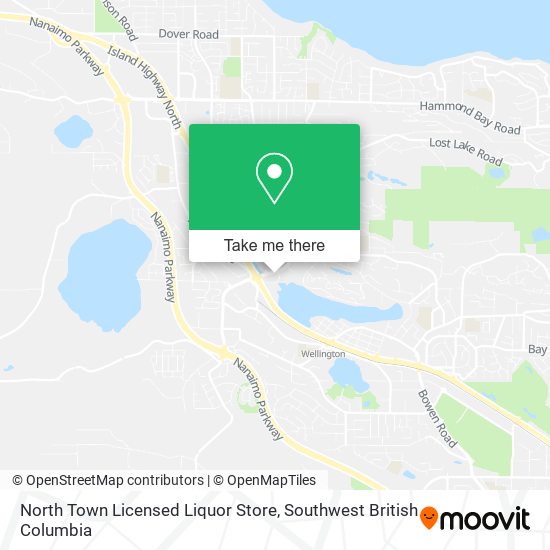 North Town Licensed Liquor Store map