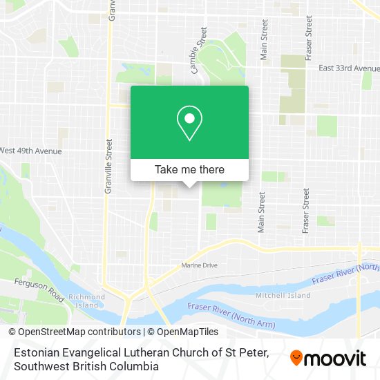 Estonian Evangelical Lutheran Church of St Peter map