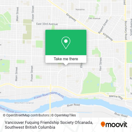 Vancouver Fuquing Friendship Society Ofcanada plan