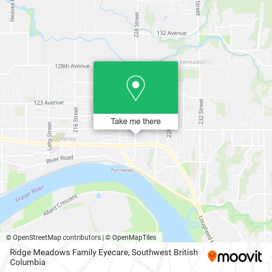 Ridge Meadows Family Eyecare plan