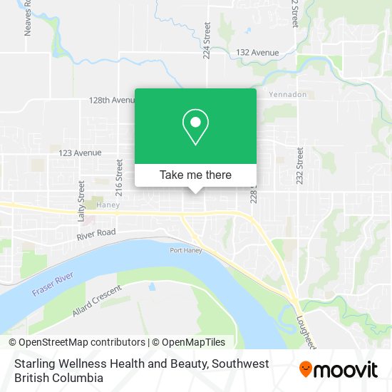 Starling Wellness Health and Beauty map