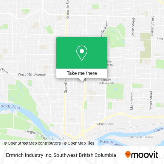 Ermrich Industry Inc map