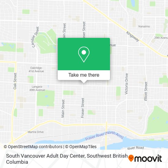 South Vancouver Adult Day Center plan