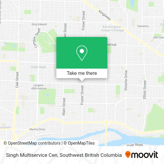 How to Get to Singh Multiservice Cen in Vancouver by Bus or SkyTrain?