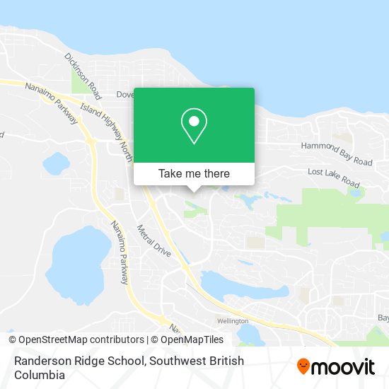 Randerson Ridge School map