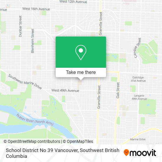 School District No 39 Vancouver plan