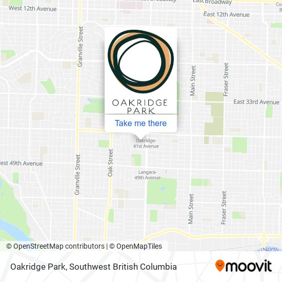 Oakridge Park plan