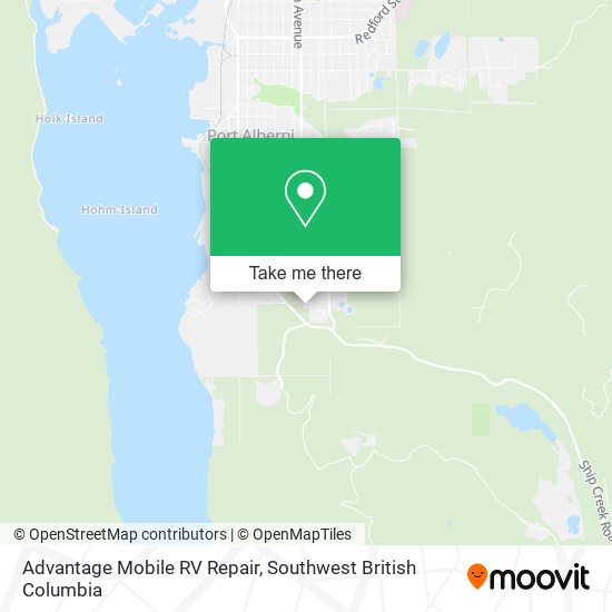 Advantage Mobile RV Repair map