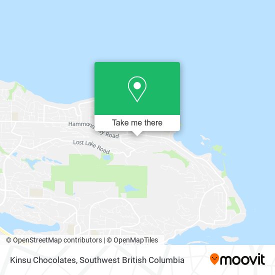 Kinsu Chocolates map