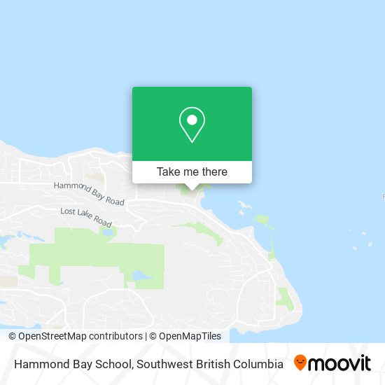 Hammond Bay School map