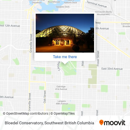 Bloedel Conservatory plan