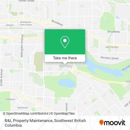 B&L Property Maintenance map