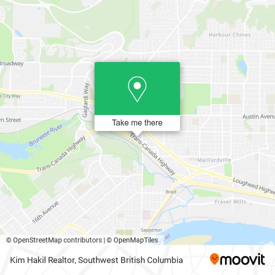 Kim Hakil Realtor map