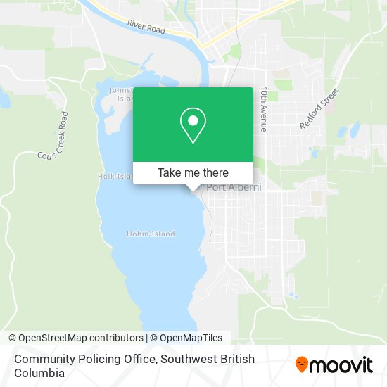 Community Policing Office map