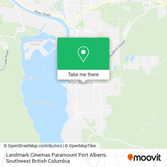 Landmark Cinemas Paramount Port Alberni plan